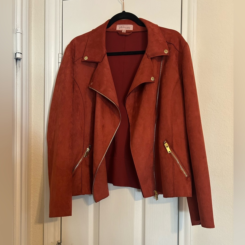 Philosophy Suede Jacket